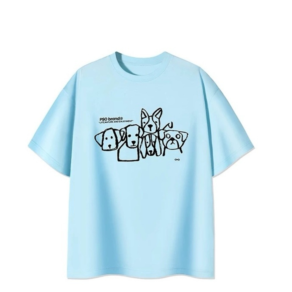 PSO Brand Graphic Tee - Short Sleeve in Blue